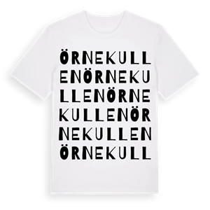 Örnekullen ordlek t-shirt – ekologisk bomull t-shirt från Pinshirt