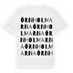 Örnholmarna ordlek t-shirt