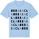 Blue Soul t-shirt med Orrabacka ordlek t-shirt