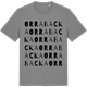 Mid Heather Gray t-shirt med Orrabacka ordlek t-shirt