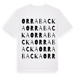 Orrabacka ordlek t-shirt – ekologisk bomull t-shirt från Pinshirt