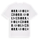 Orraholmen ordlek t-shirt