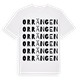 Orrängen ordlek t-shirt