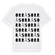 Orrås ordlek t-shirt