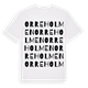 Orreholmen ordlek t-shirt