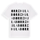 Orrehulan ordlek t-shirt