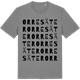 Mid Heather Gray t-shirt med Orresäter ordlek t-shirt
