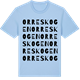 Blue Soul t-shirt med Orreskogen ordlek t-shirt