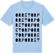 Blue Soul t-shirt med Orretorp ordlek t-shirt