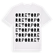 White t-shirt med Orretorp ordlek t-shirt