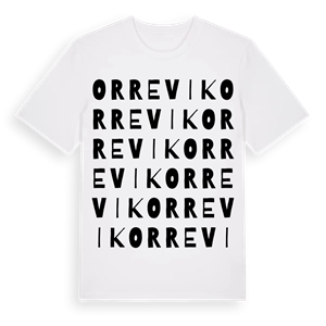 Orrevik ordlek t-shirt – ekologisk bomull t-shirt från Pinshirt