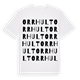 Orrhult ordlek t-shirt