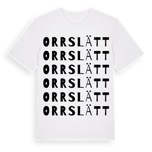 Orrslätt ordlek t-shirt – ekologisk bomull t-shirt från Pinshirt