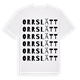 Orrslätt ordlek t-shirt