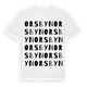 Orsbyn ordlek t-shirt