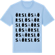 Blue Soul t-shirt med Örslösa ordlek t-shirt