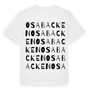 Osabacken ordlek t-shirt – ekologisk bomull t-shirt från Pinshirt