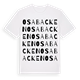 Osabacken ordlek t-shirt