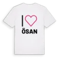 Jag älskar Ösan t-shirt stort tryck