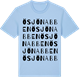 Blue Soul t-shirt med Ösjönabben ordlek t-shirt