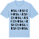 Blue Soul t-shirt med Oskarshem ordlek t-shirt
