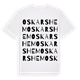 Oskarshem ordlek t-shirt