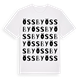 White t-shirt med Össby ordlek t-shirt