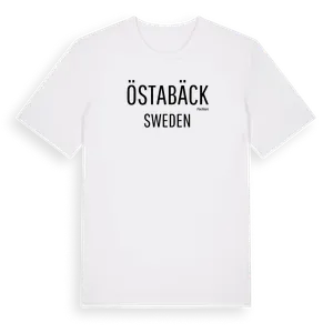 Östabäck i Sverige t-shirt – ekologisk bomull t-shirt från Pinshirt