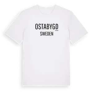 Ostabygd i Sverige t-shirt – ekologisk bomull t-shirt från Pinshirt