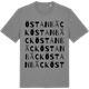Mid Heather Gray t-shirt med Östanbäck ordlek t-shirt