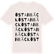 Vintage White t-shirt med Östanbäck ordlek t-shirt