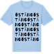 Blue Soul t-shirt med Östäng ordlek t-shirt