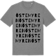 Mid Heather Gray t-shirt med Östemyren ordlek t-shirt