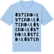 Blue Soul t-shirt med Östendal ordlek t-shirt