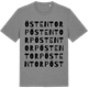 Mid Heather Gray t-shirt med Östentorp ordlek t-shirt