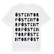 Östentorp ordlek t-shirt