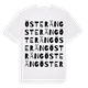 Österäng ordlek t-shirt