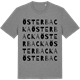 Mid Heather Gray t-shirt med Österbacka ordlek t-shirt