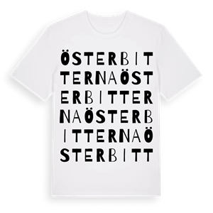 Österbitterna ordlek t-shirt – ekologisk bomull t-shirt från Pinshirt