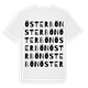Österbön ordlek t-shirt
