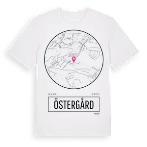 Östergård t-shirt – ekologisk bomull t-shirt från Pinshirt
