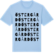 Blue Soul t-shirt med Östergård ordlek t-shirt