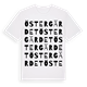Östergärdet ordlek t-shirt