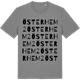 Mid Heather Gray t-shirt med Österhem 2 ordlek t-shirt
