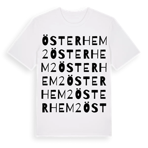 Österhem 2 ordlek t-shirt – ekologisk bomull t-shirt från Pinshirt