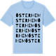 Blue Soul t-shirt med Österhem ordlek t-shirt