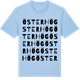 Blue Soul t-shirt med Österhög ordlek t-shirt