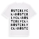 Österlyckan ordlek t-shirt