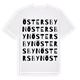 Östersbyn ordlek t-shirt