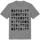 Mid Heather Gray t-shirt med Östevatten ordlek t-shirt
